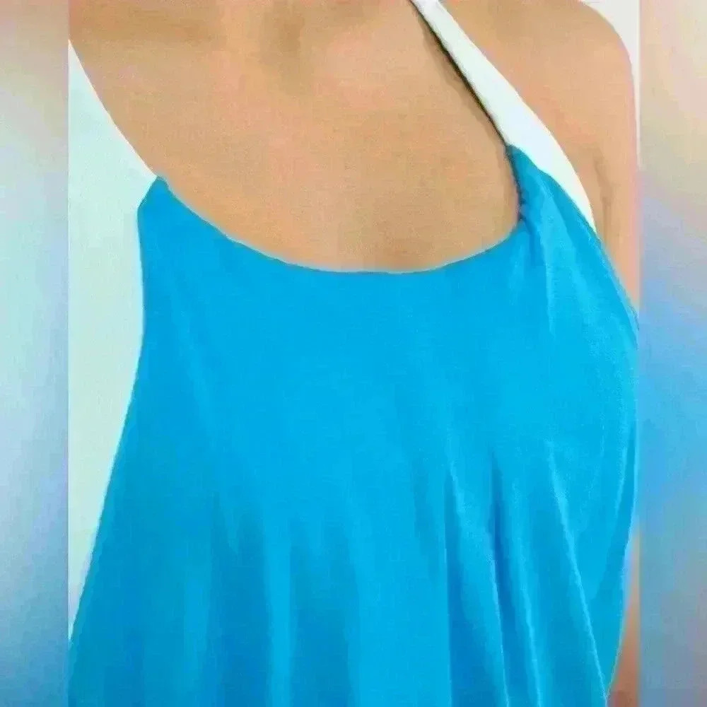 Lululemon Practice Freely Tank size 4 
Beach Blanket Blue / Aquamarine - Picture 5 of 15